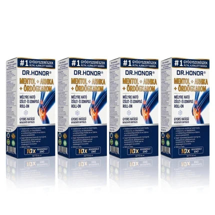 💥💥DR.HONOR® Menthol · Arnika · Ďáblův dráp 10 v 1 Roll-on pro péči o klouby a svaly | Na dnu, ztuhlost kloubů, otoky a bolesti svalů | Rychle se vstřebává, nezanechává mastný pocit